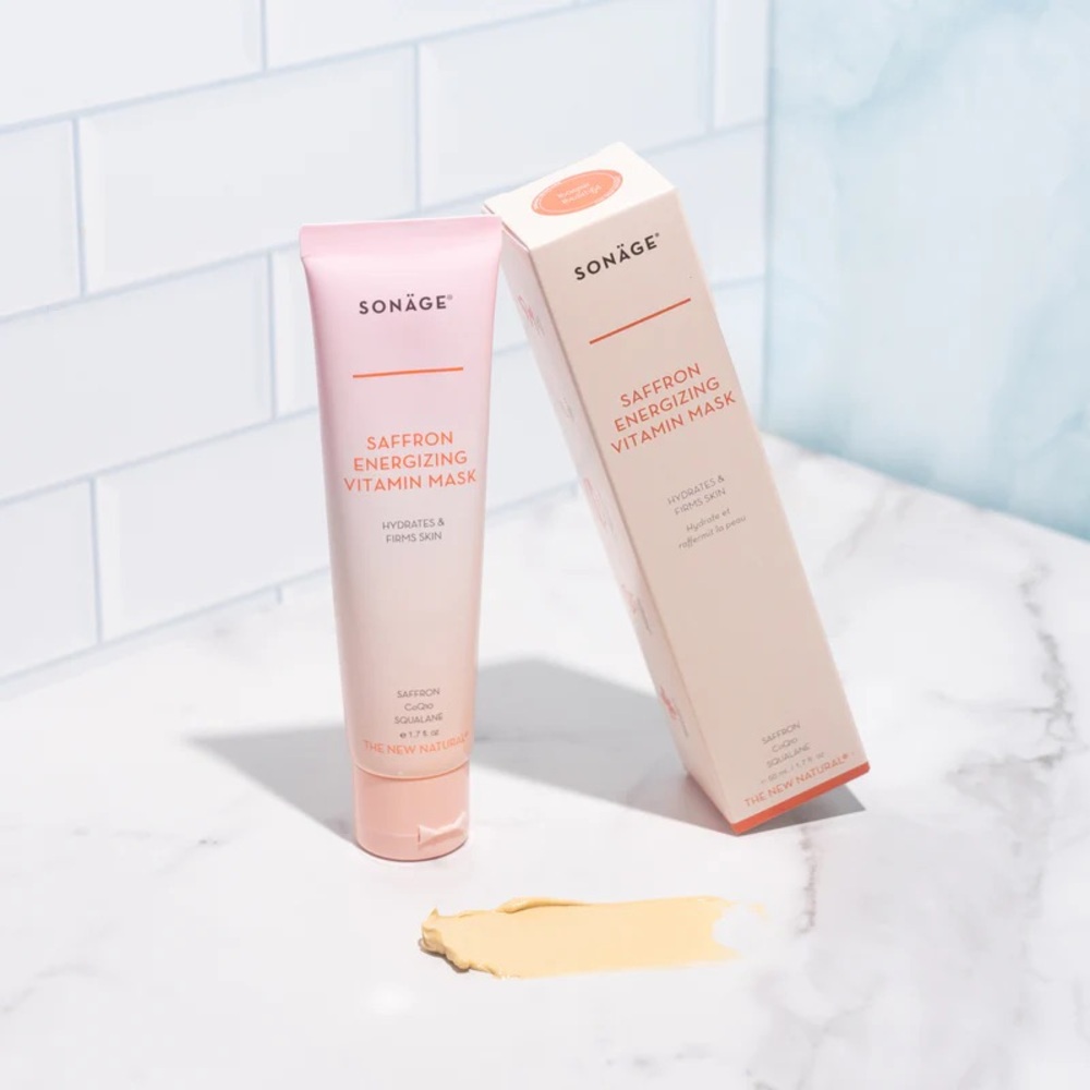SONÄGE - Saffron energizing vitamin mask